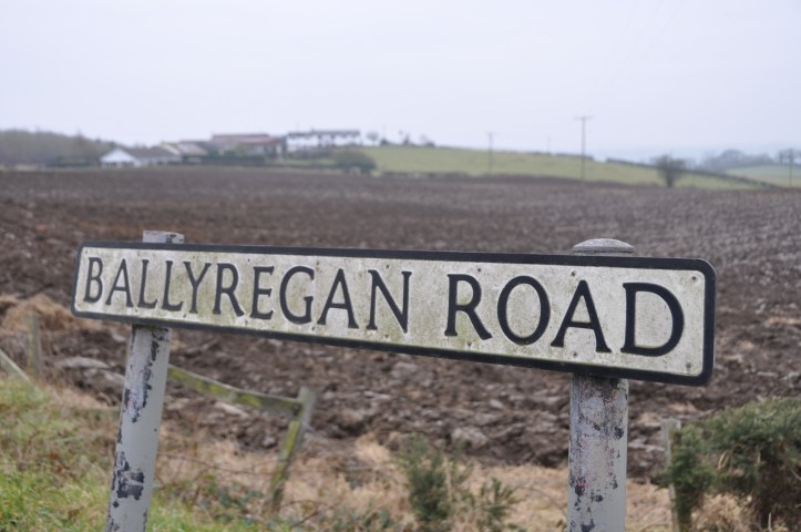 Ballyregan Road sign