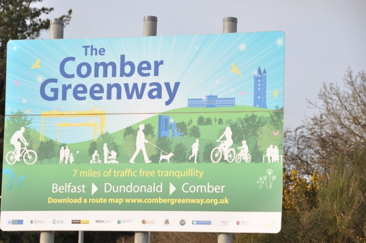 Comber Greenway Sign