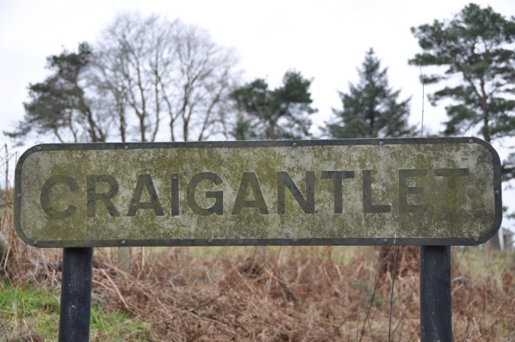 Craigantlet sign