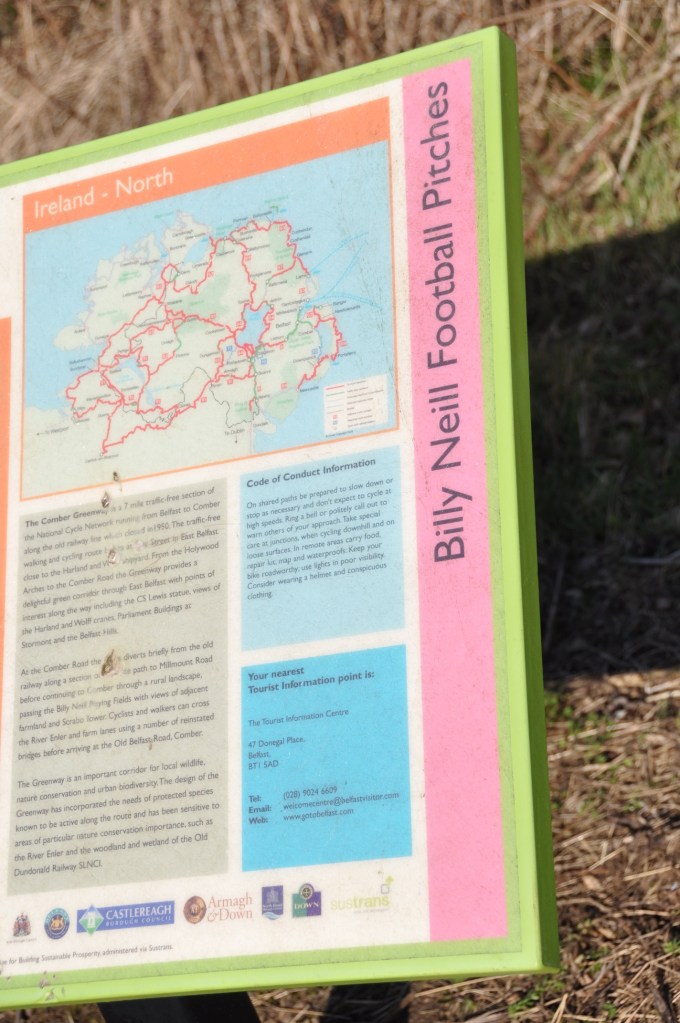 Billy Neill playing fields signs