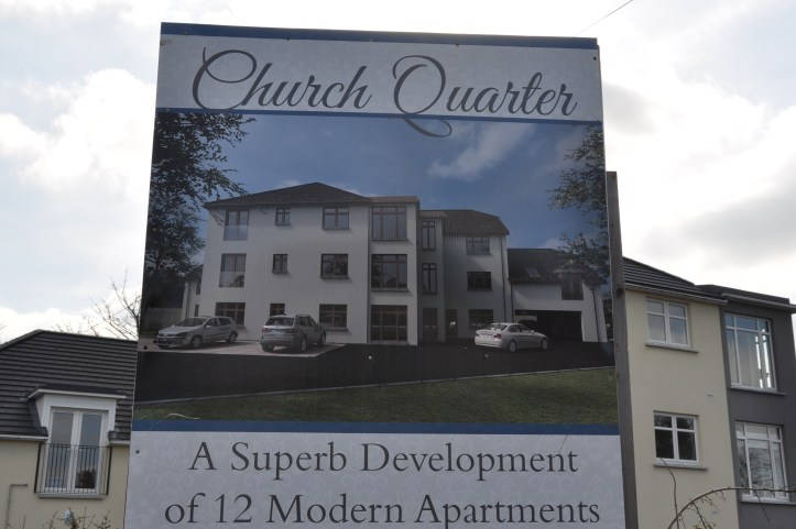Church Quarter apartment sign