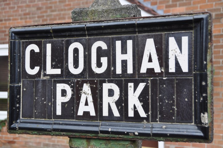 Cloghan Park sign