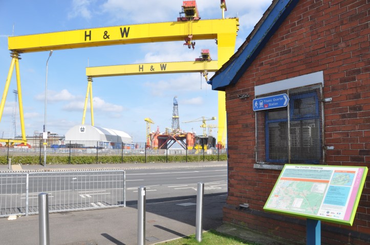 Greenway ends at H&W Cranes