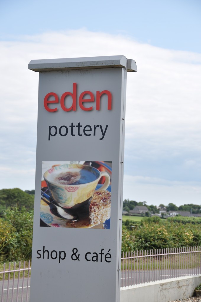 Eden Pottery sign
