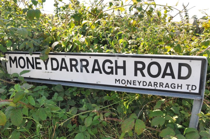 Moneydarragh Road sign