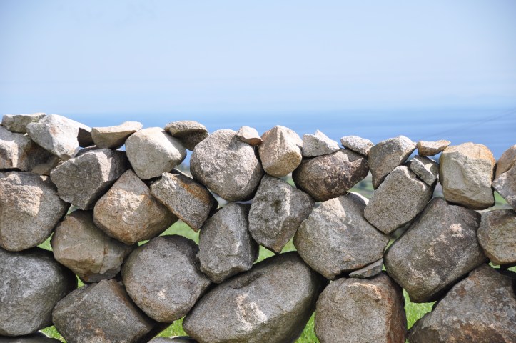 stone wall and sea 2