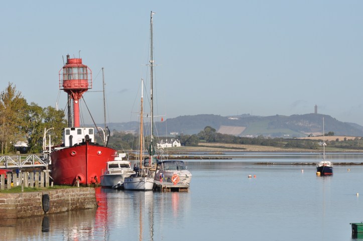Ballydorn lightship and Scrabo