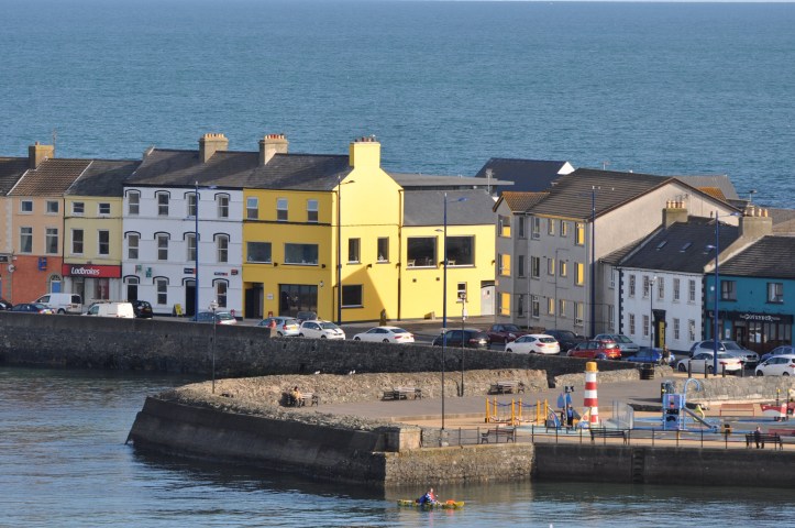 Donaghadee harbour from Moat