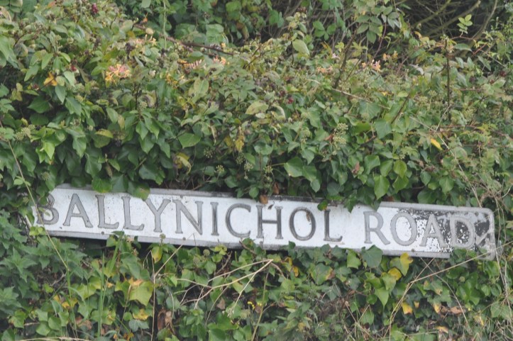 Ballynichol Road sign (1)