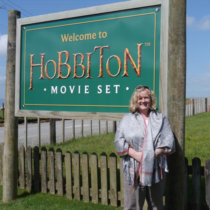 Hobbiton Movie set sign