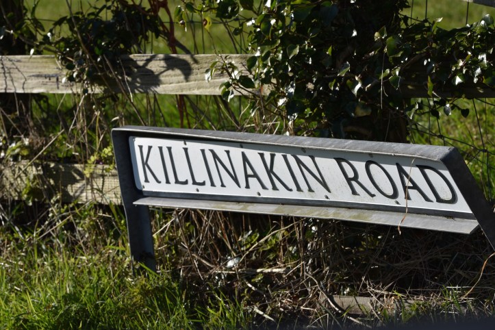 Killinakin Road sign