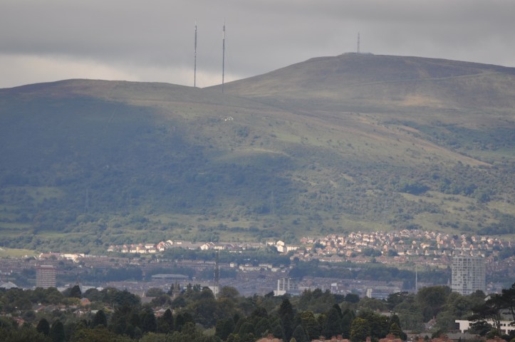 TV transmitters Divis Black Mountain