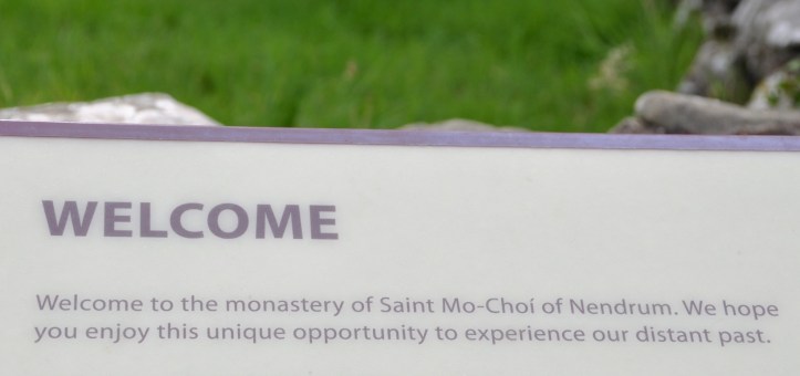 Nendrum welcome sign