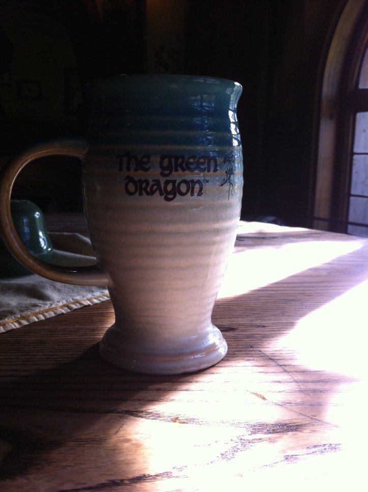 Green Dragon mug