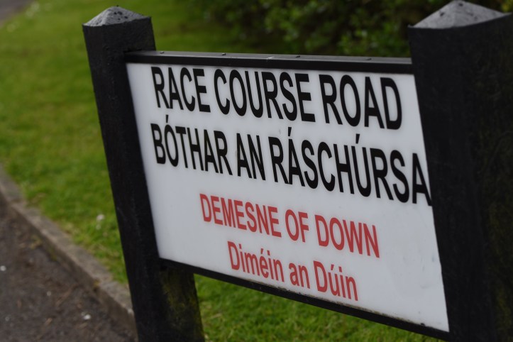 Race Course Road sign