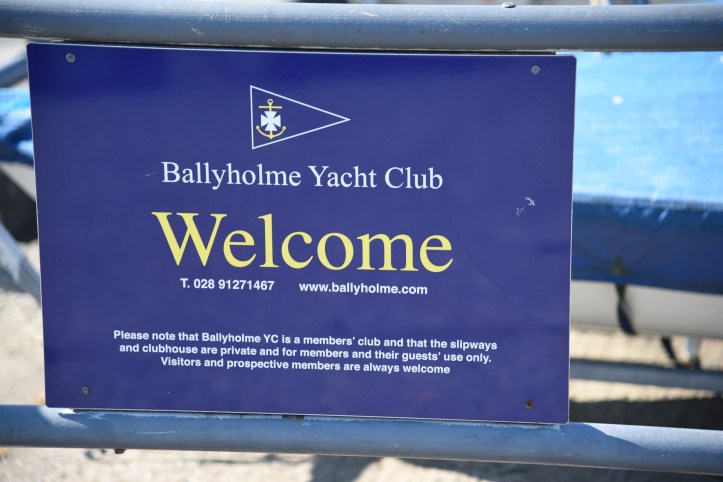 Ballyholme YC sign