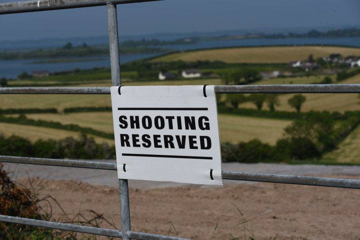 Ballymartin shooting reserved sign