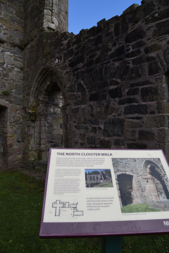 Greyabbey north cloister walk